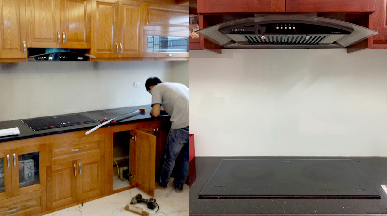 Combo bếp từ đôi kết hợp bộ 3 nồi inox đáy từ