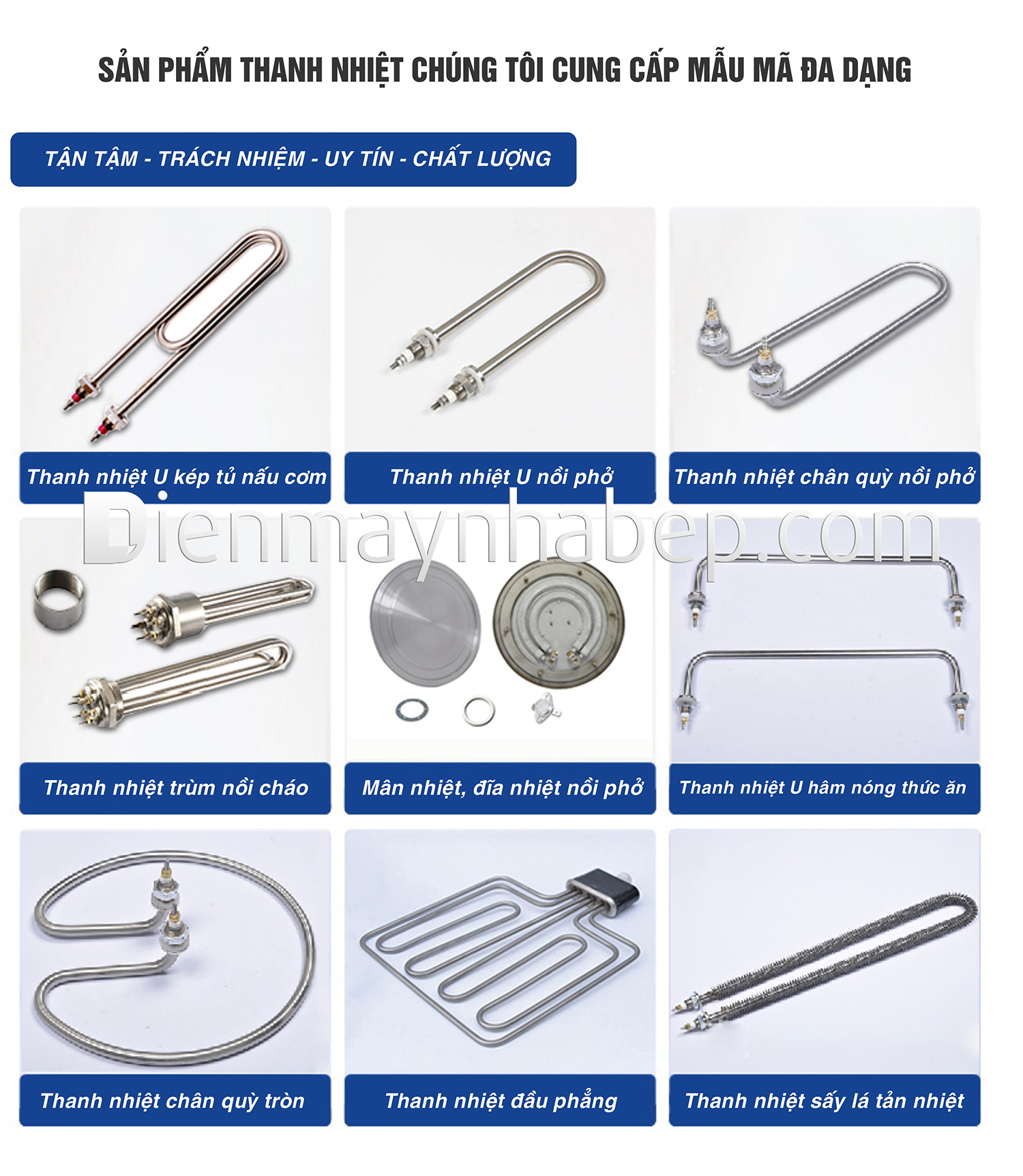 Thanh điện trở 3kw Thanh mayso 3kw tủ nấu cơm