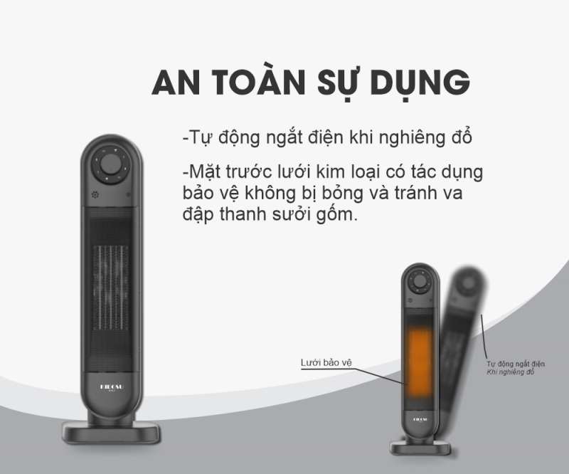 Máy sưởi gốm Kidosu