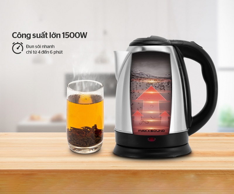 Chế độ tự động tắt khi nước sôi hoặc cạn nước