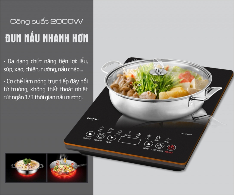 Bếp từ đơn Kidosu KD-BT122