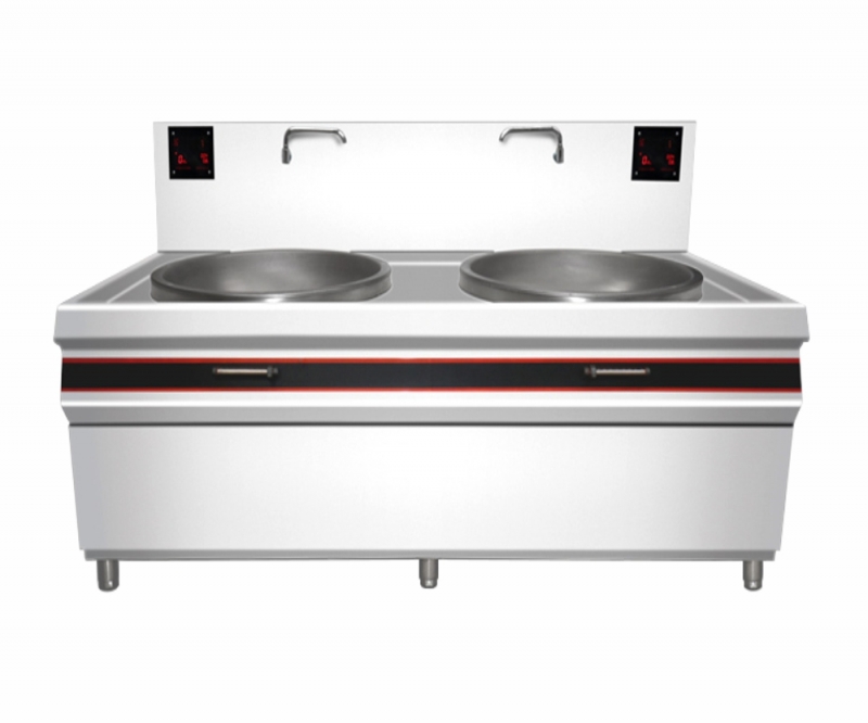 Bếp Từ Đôi Công Nghiệp 30Kw Xào Trực Tiếp Phi 800