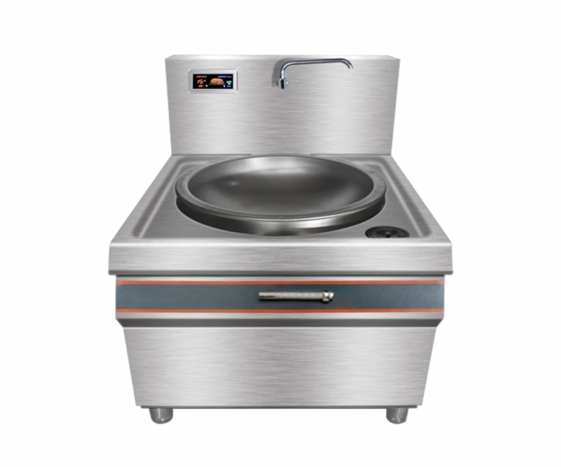 Bếp Từ Công Nghiệp 30Kw Xào Trực Tiếp Phi 1000