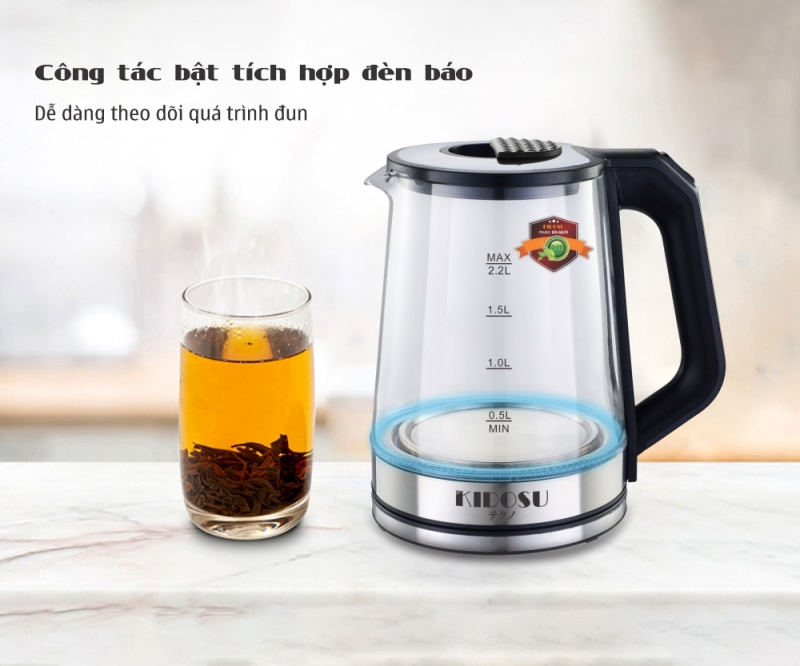 Thiết kế ấm tiện dụng an toàn