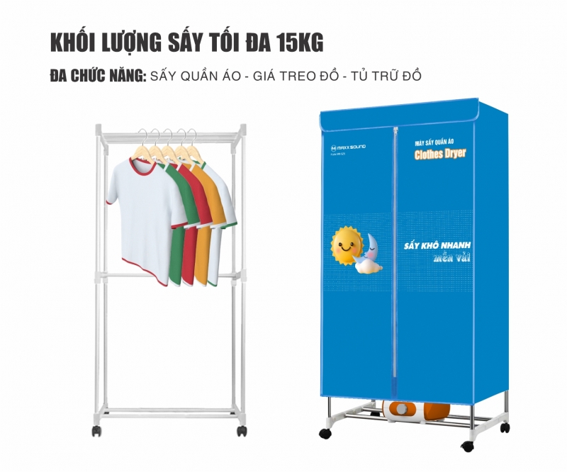 Tủ Sấy Quần Áo Maxxsound MX-S25