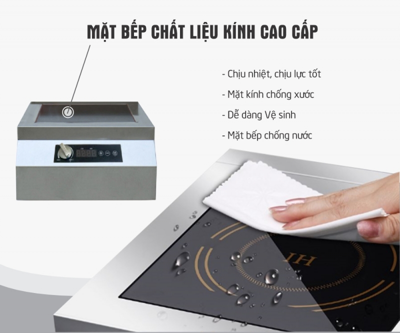 Bếp từ xào công nghiệp