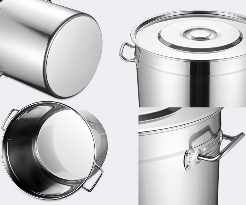 Thân nồi được làm bằng inox cao cấp, an toàn với sức khỏe