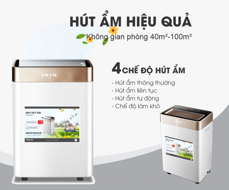 Máy hút ẩm Kidosu 60 Lít KD-D60L