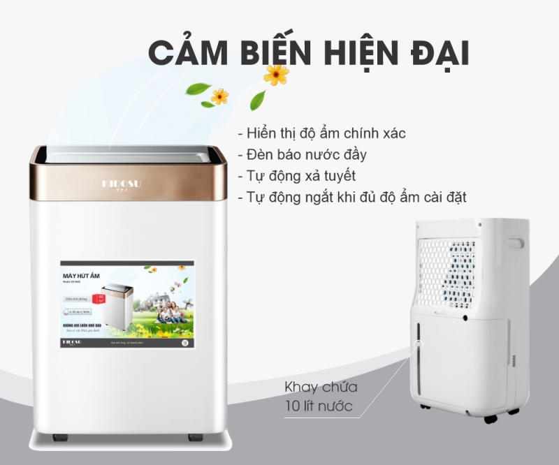 Máy hút ẩm Kidosu 60 Lít KD-D60L