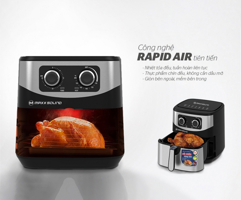 Nồi Chiên Không Dầu Maxxsound GL-MS688