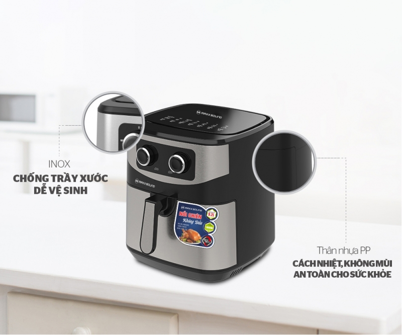 Nồi Chiên Không Dầu Maxxsound GL-MS688