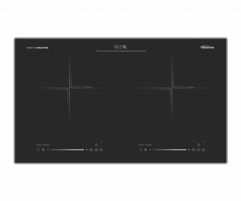 Bếp từ đôi Malaysia 2400w inverter