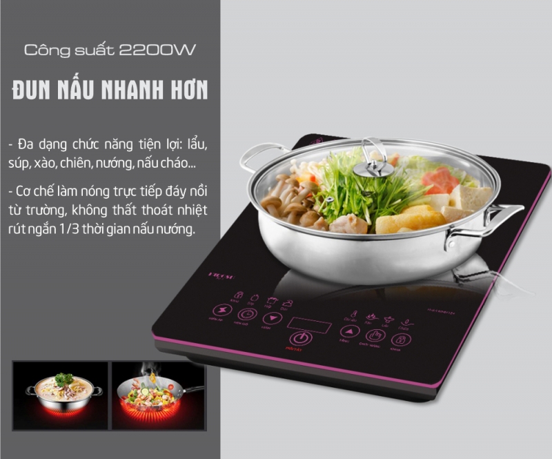 Bếp từ đơn Kidosu KD-BT123