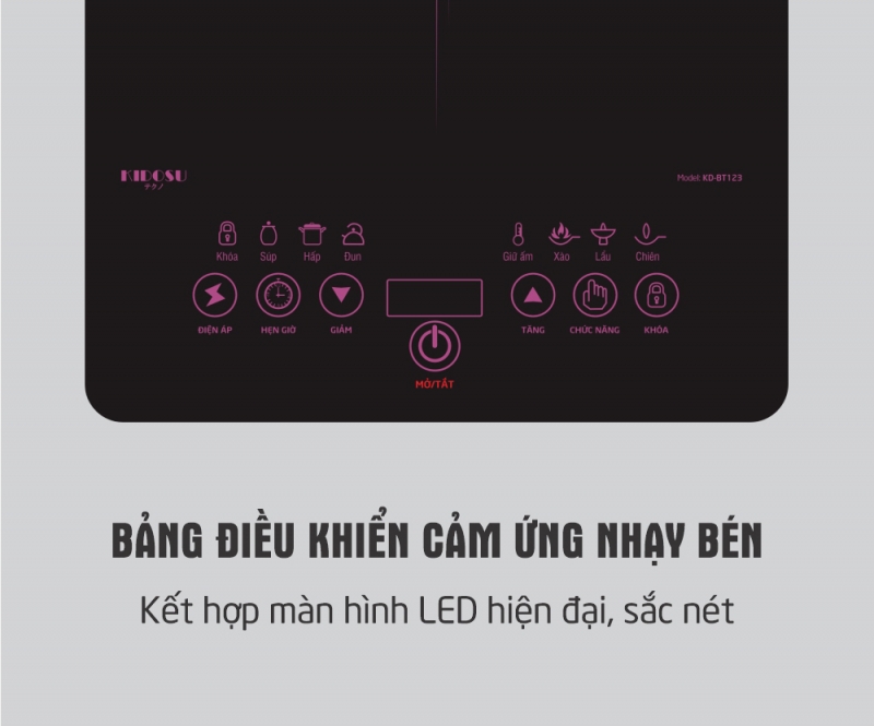 Bếp từ đơn Kidosu KD-BT123
