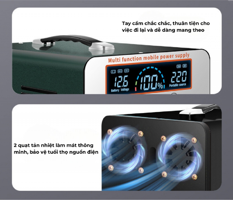 Trạm sạc điện dự phòng 1000W