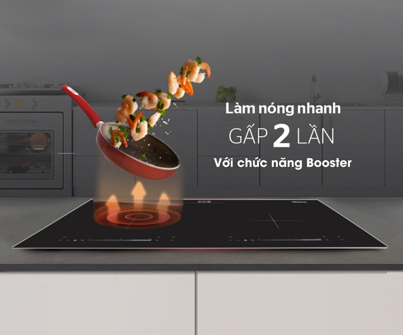 Bếp từ đôi giá rẻ 2200w inverter