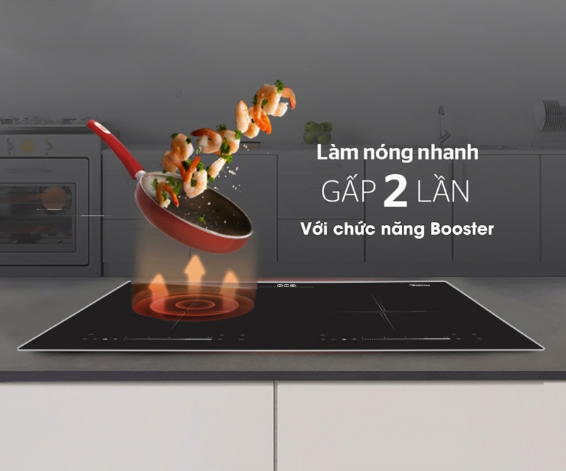 Bếp từ đôi giá rẻ 2400w inverter